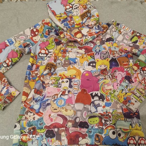 Other - Super Packed Full Of All Your Fav Characters - Children's Size Animation Hoodie